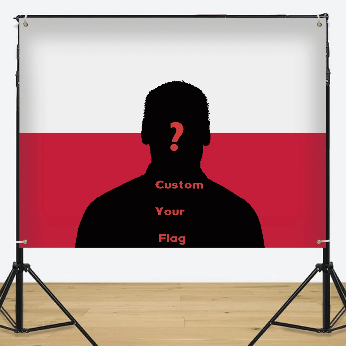 1Pc Custom Photo Polyster Flag Backdrop,Home Room Apartment Wall Background Decor,Ideal Birthday Wedding Festive Party Gift view 2