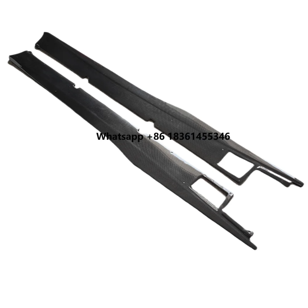 

for Aventador LP700-4 720 750 Bumper Type DMC Style Carbon Fiber Side Skirt Body Kit New Condition 2011-2016