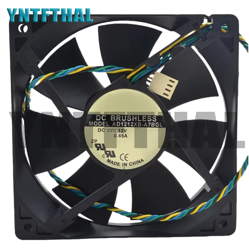 

AD1212XB-A7BGL 12025 12CM 4PIN PWM 12V 0.65A Cooling Fan NEW