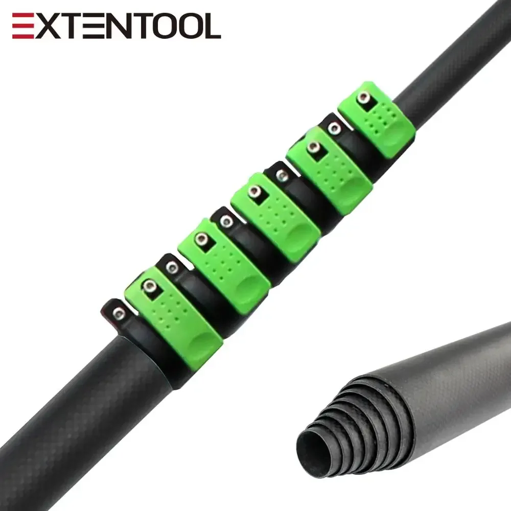 12m 39FT 3K 100% carbon fiber telescopic extension pole for window cleaning