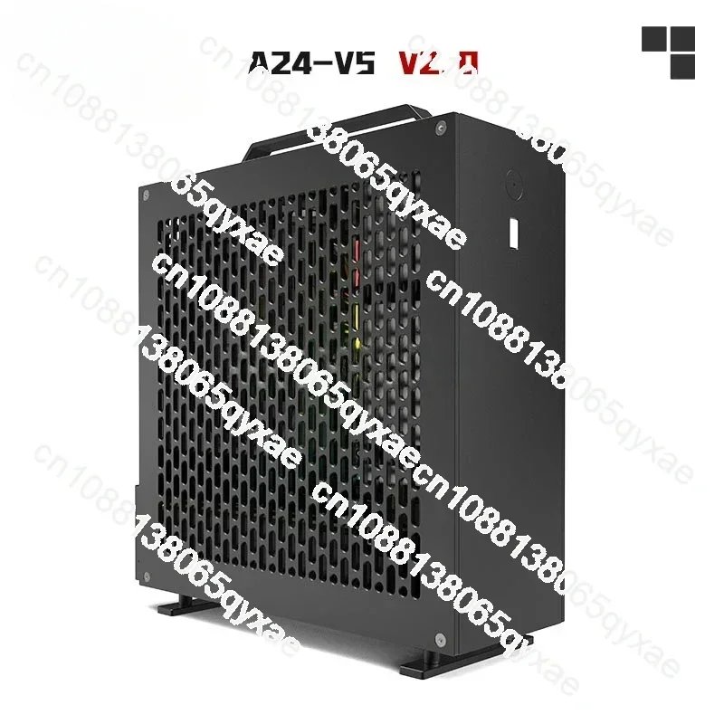 Lzmod-Mini Power Supply, A24-V5 2.0, Dual Slot, Single Display, 1U, Itx Chassis with Double Chamfer, 5 Litre