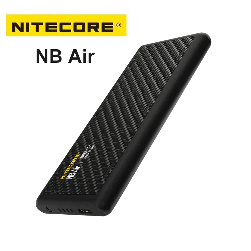 NITECORE NB Air Power Bank 5000 мАч Мобильный Powerbank IPX7 Водонепроницаемый 18 Вт USB-C Быстрая зарядка PD QC3.0 Выход для смартфона