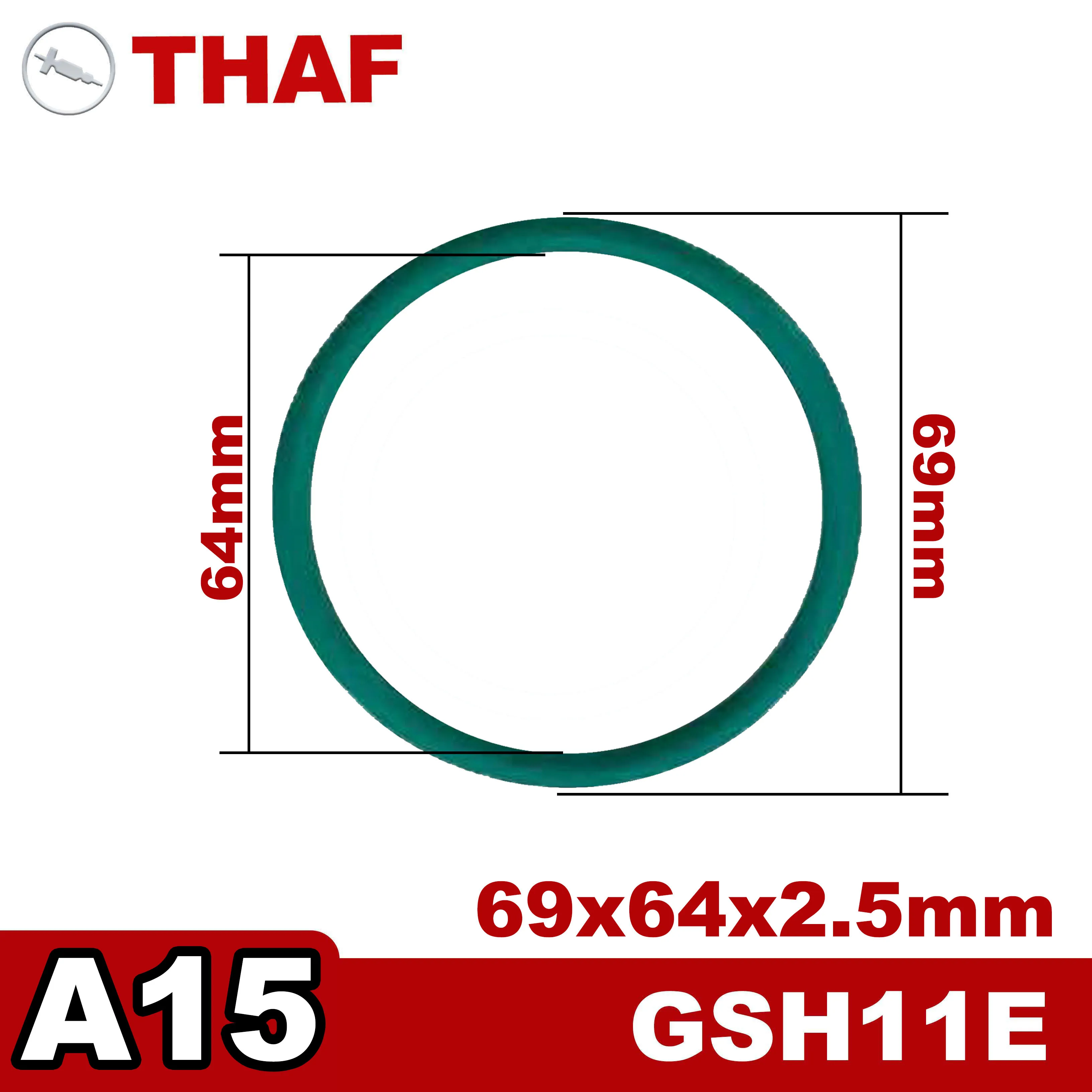O-حلقة 64x2.5 مللي متر لاستبدال بوش هدم المطرقة GSH11E GSH 11E A15
