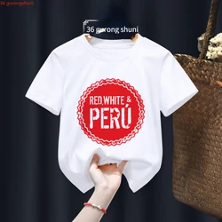 Lima Peru Funny Boys Girls T-shirts Kid Children Anime Gift Present Little Baby Harajuku Clothes boys tshirt ,Drop Ship