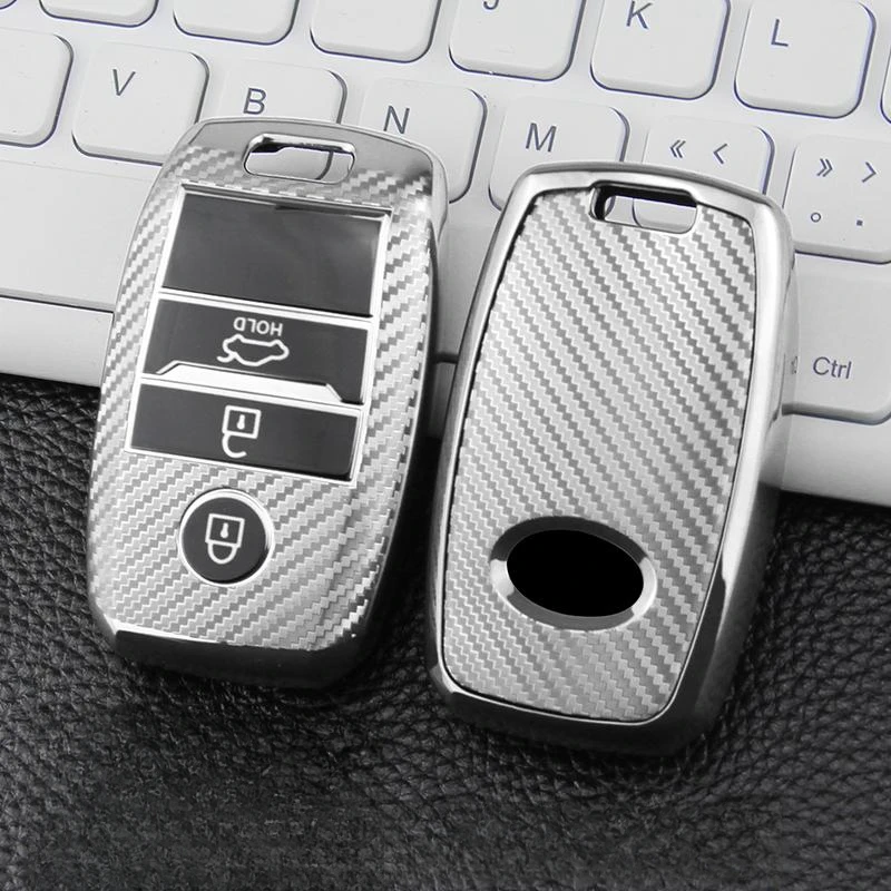 For Kia Rio Sorento Cerato Forte K2 K4 Stonic Carnival Niro Picanto Elantra Verna Sportage Car Key Case Cover TPU Accessories