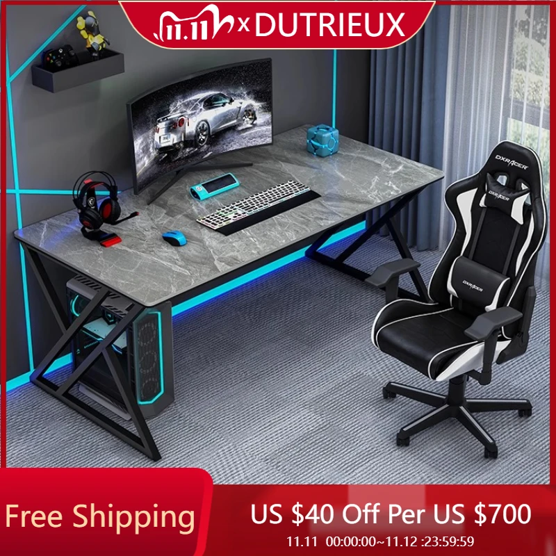 

Легкий роскошный модный стол, простой современный компьютерный настольный стол для гостиной, скандинавские минималистичные аксессуары, мебель Escritorios