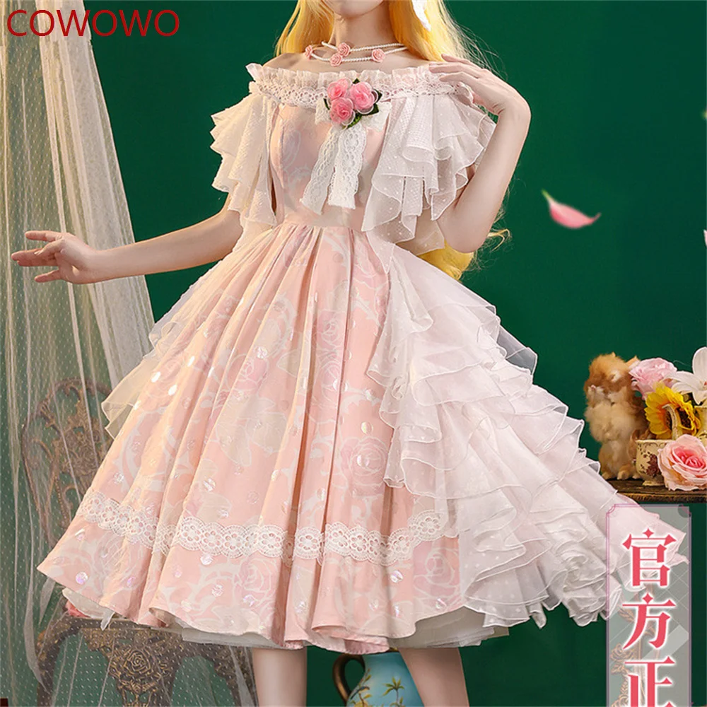 

COWOWO Who made me a princess Siya Young Dress Cosplay Costume Woman Christmas Lovely Lolita Dresses Cosplay