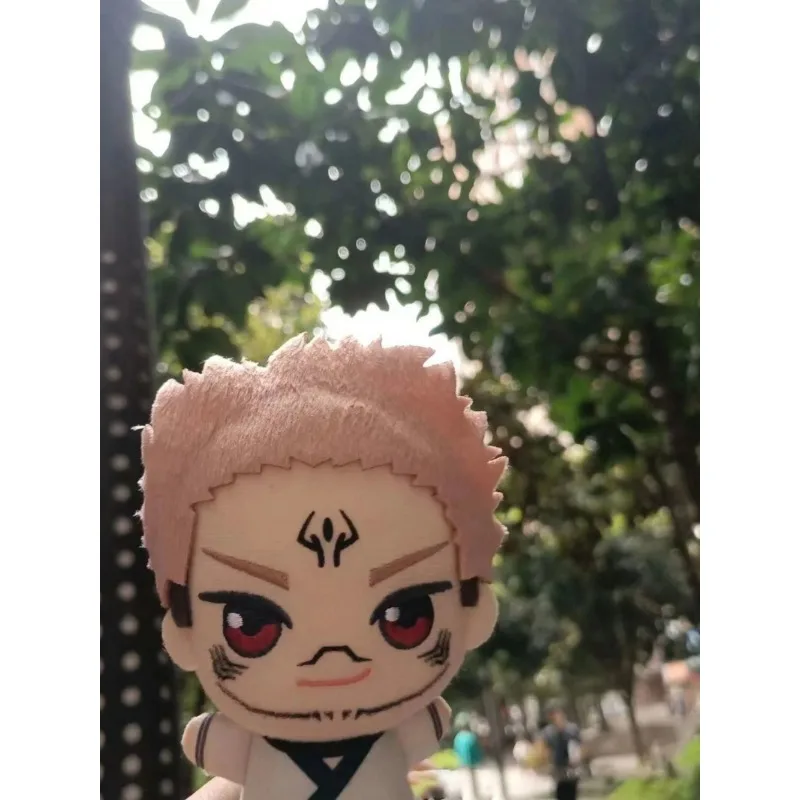 20cm Dress-up lalek COS Anime Jujutsu Kaisen Sukuna Ryoumen Cartoon bawełniane zabawki prezent urodzinowy dla dorosłych dla dzieci wypchany plusz