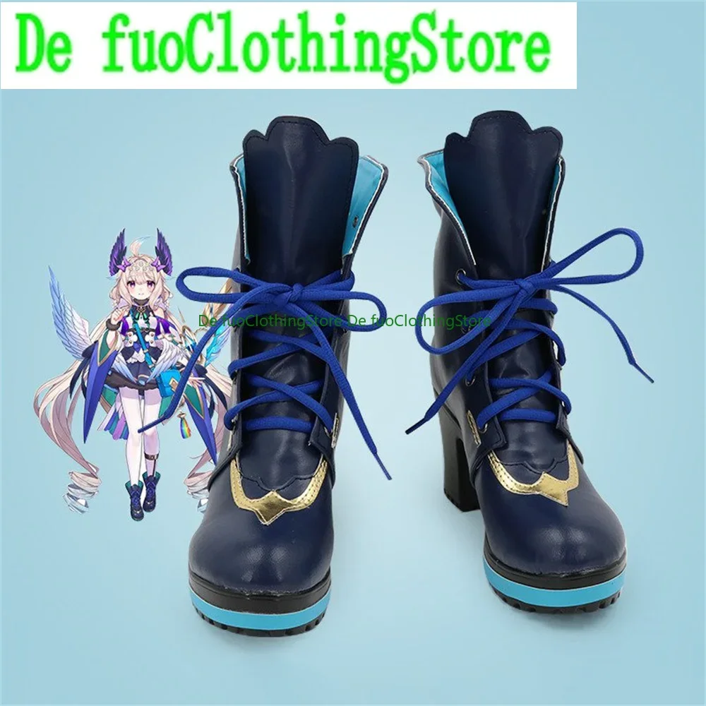 

Virtual YouTuber Vtuber hololive Enna Alouette Cosplay Shoes Boots Game Anime Halloween Christmas DefuoClothing Shoes Store