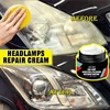 Car Headlight Restoration Polishing Kit - Scratch Remover & Oxidation Cleaner Repair Paste for Headlamp Assembly 5