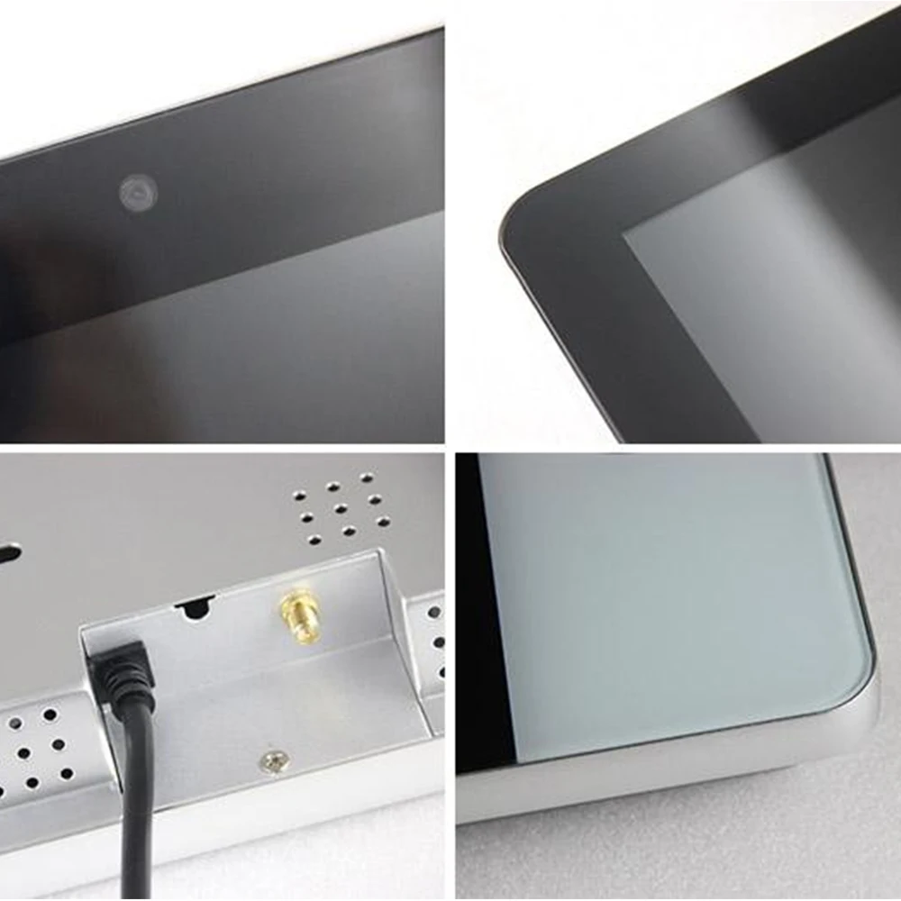 نافذة طلب الطعام بشاشة Lcd تعمل باللمس مقاس 15.6 بوصة بالسعة Intel 3th 4GB 64GB كشك الدفع لطلب المطار