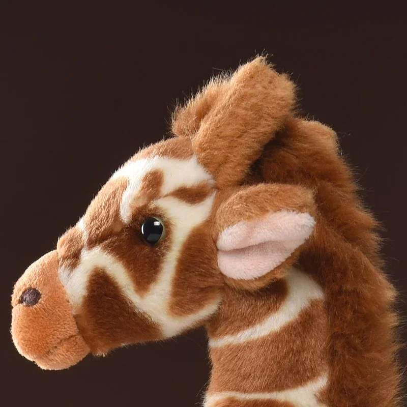 Girafe en peluche pour décoration de chambre d'enfant, jouet en forme d'animal, mignon, doux, simulation, beurre, cadeau d'anniversaire, 1 pièce