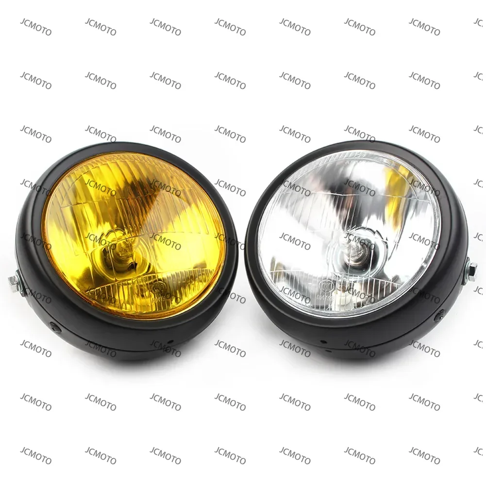 

For Harley Dyna FXDL Softai Sportster Cruiser Choppers Motorcycle 5.75" Retro Headlight Headlamp Head Light Lamp