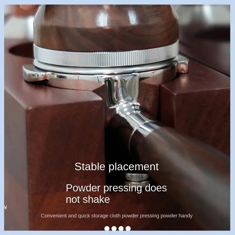 EAS-Coffee Tamper Holder, Espresso Machine Accessories Espresso Tamper Mat Station For Coffee Maker 51-54Mm