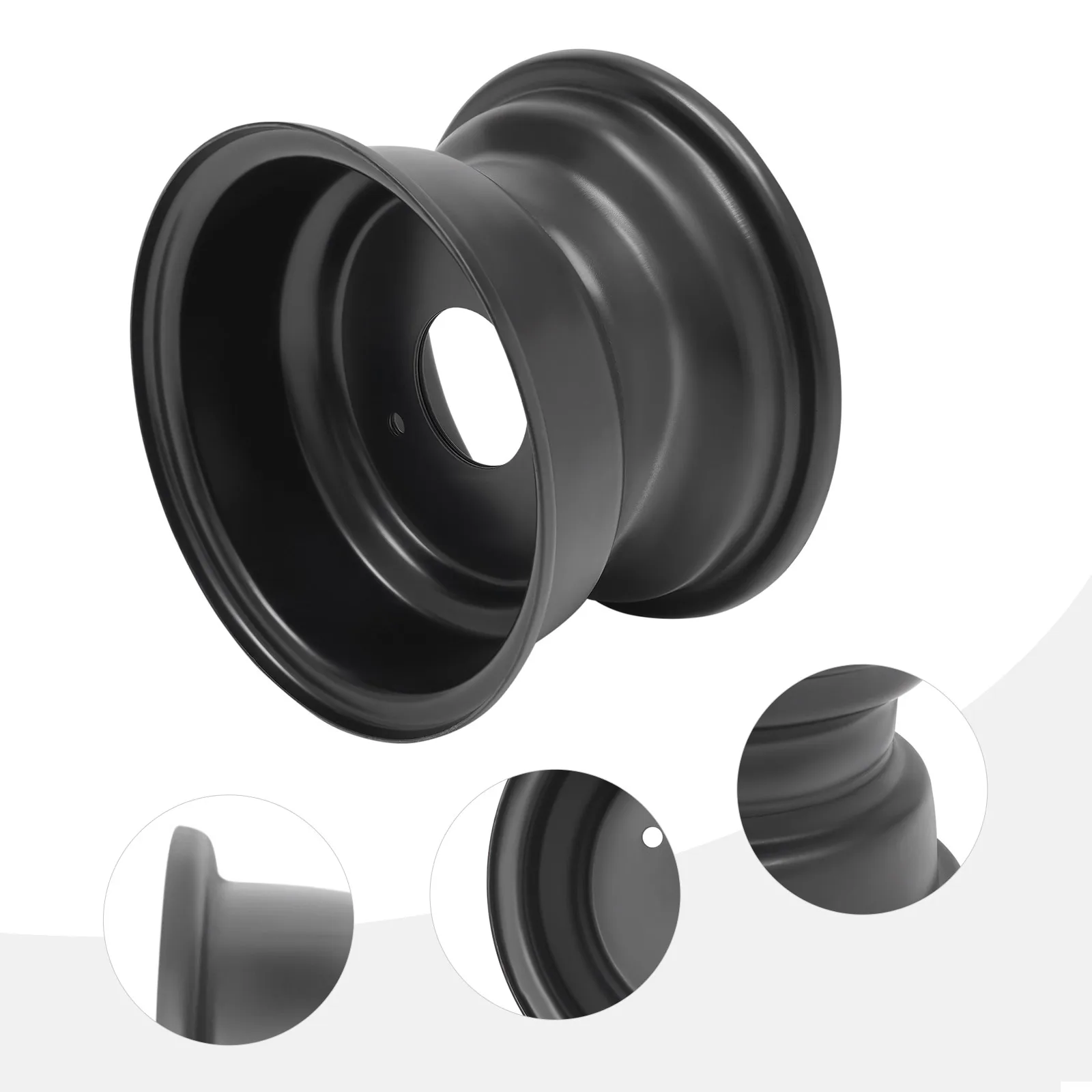 7.87 Inches Diameter ATV Steel Wheel Rim Compatible With 16x8-7 Tires