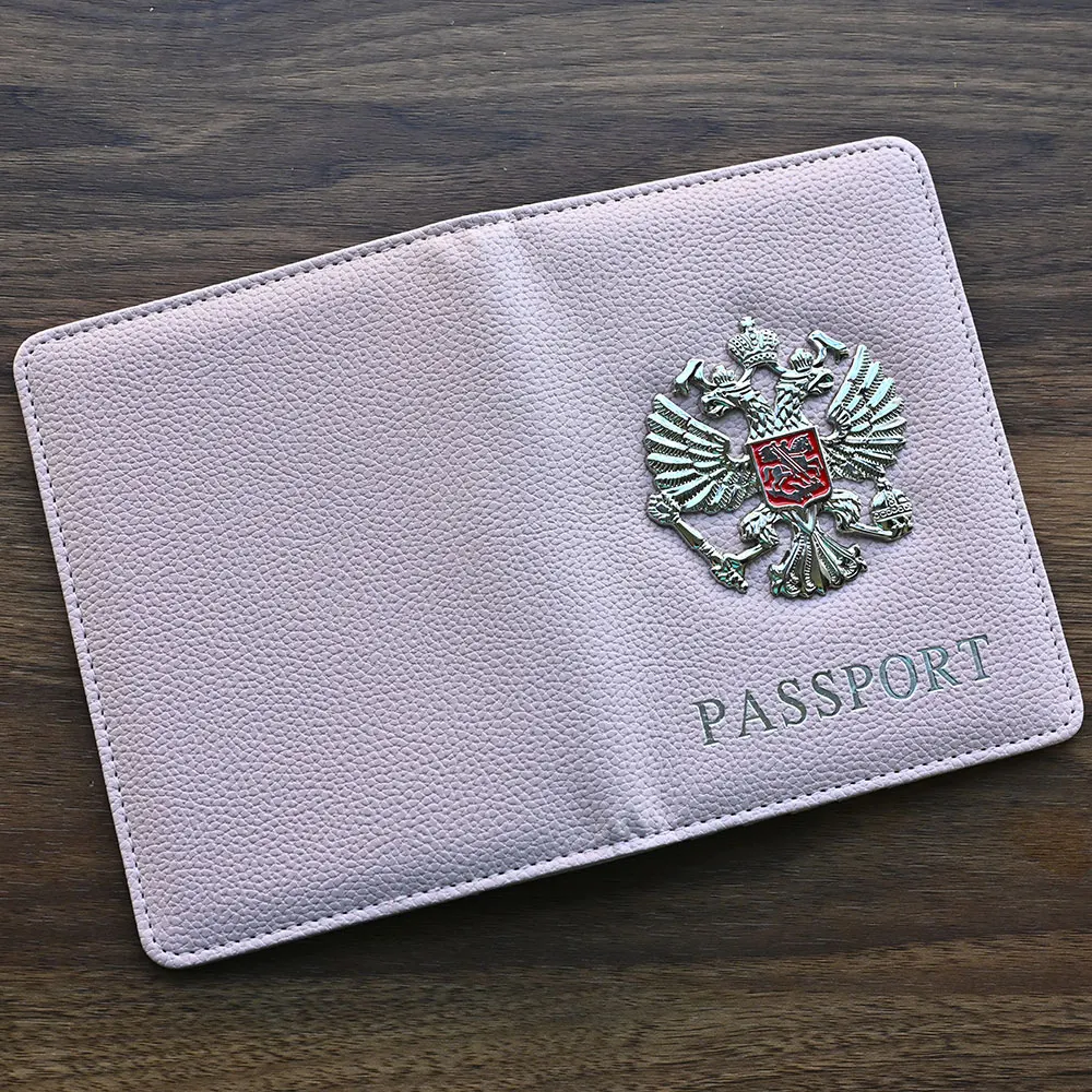 Russia Passport Cover Travel Wallet Passport Bag Travel Document Organizer Passports Clip