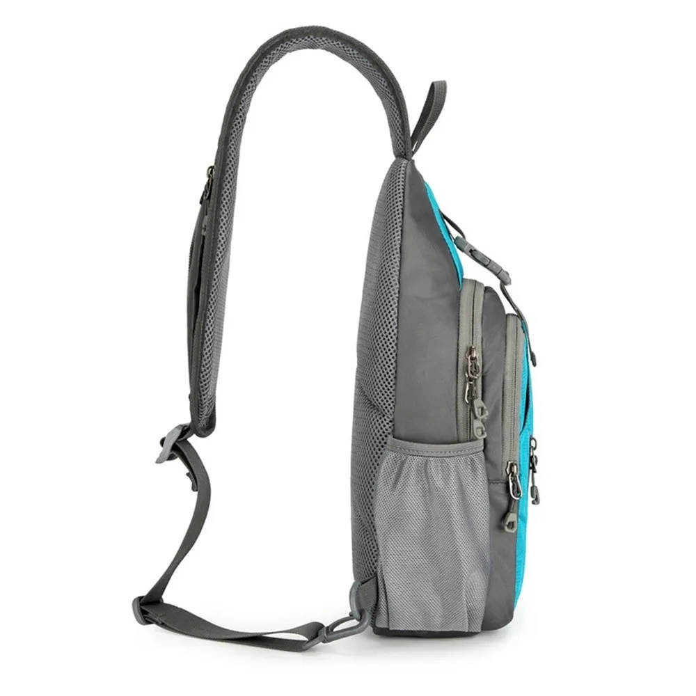 

Casual Sports Shoulder Bag Multi-Functional Adjustable Strap Male Chest Bag Lightweight Waterproof Crossbody Fanny Pack