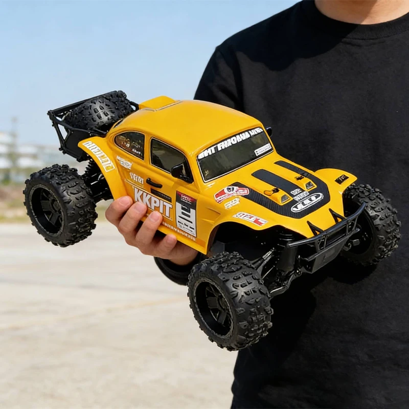 

ККПИТ КБТ СП КС ‌ Радиоуправляемая модель внедорожника Kone Beetle Truck 070 в масштабе 1/8, 4WD, высокопроизводительная, для бездорожья и пустыни