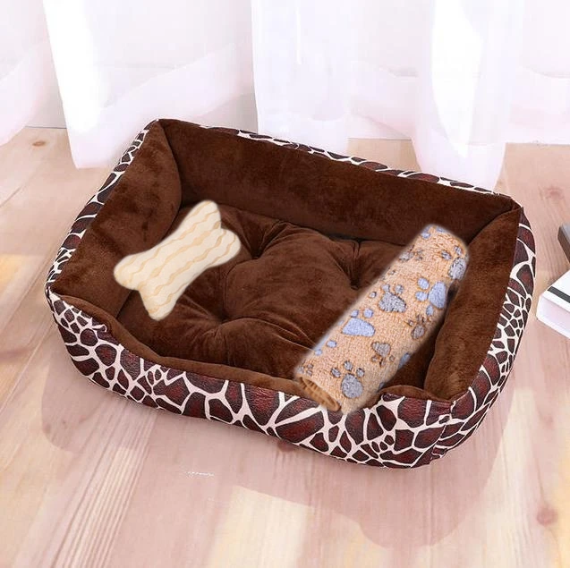 LAPLADOG Pet Großen Hund Bett Warme Haus Candy-farbigen Quadratischen Nest Pet Kennel Für Small Medium Large Hunde Katze Welpen plus Größe Hund Körbe 7