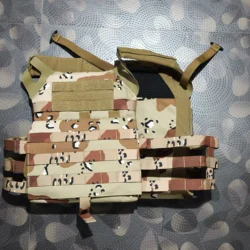 Tactical Outdoor Next JPC2.0 Upgrade Flecktarn Camouflage Tactical Vest Removable Protective Equipment