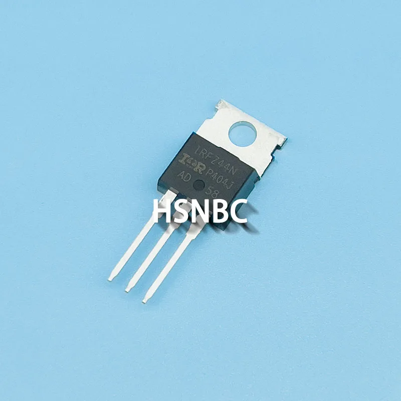 10Pcs/Lot IRFZ44NPBF IRFZ44N FZ44N TO-220 55V 49A MOSFET N-Channel Field-effect Transistor 100% New Imported Original