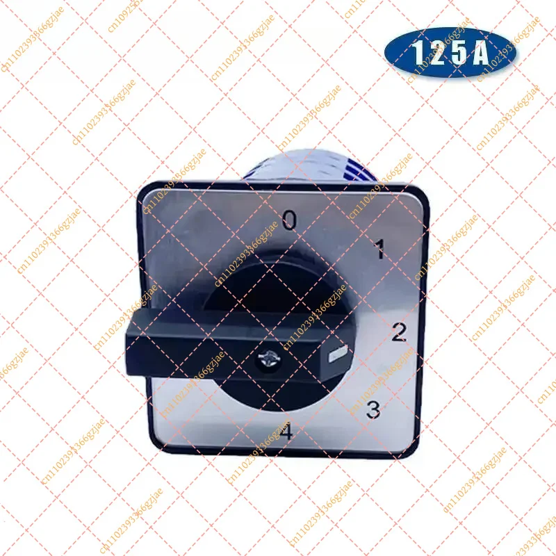 LW26-125/4 Rotary Changeover Cam Switch 4 Pole 125A 690V Selector Silver Contact, Replacement Part