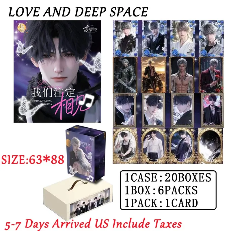

2025 Wholesales Love And Deep Space Collection Box Sexy Male God Abs Series Anime CCG TCG Doujin Toy And Hobbies Gift