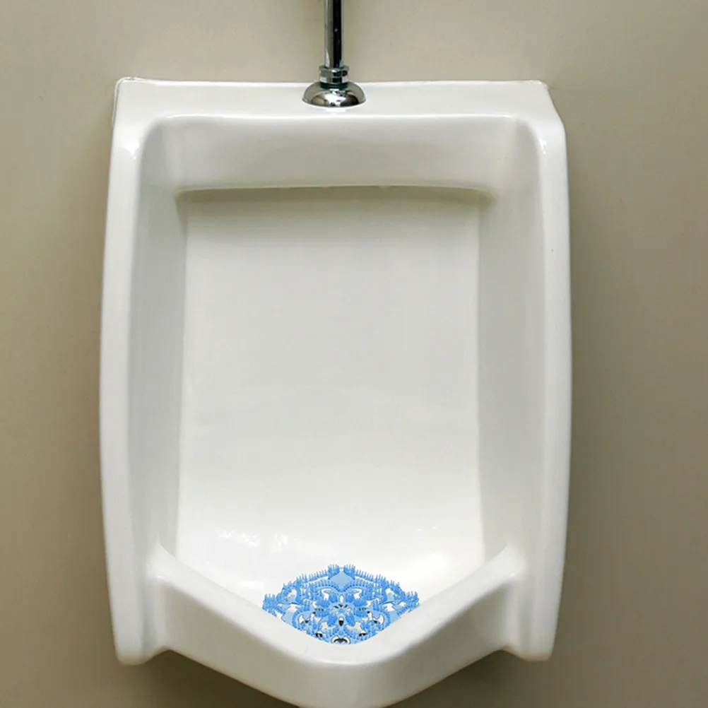 

2Pcs Urinal Deodorizer Screens Hollow Design Anti-Splash Filter Pads for Bathroom Restroom Mat Urinal Screens Deodorizer