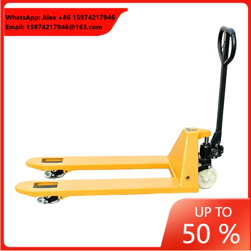 CE Upgrade Scales Printing Label Pallet Jack 2T 3T Weighing Transpaleta Manual Hydraulic Hand Pallet Jack Truck With Scale Print
