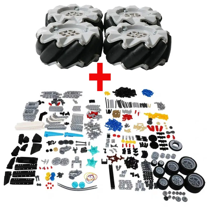 Technical EV3 Mindstorms 45544 45560 Color Touch Gyro Ultrasound Sensos Electronics Parts DIY Educational Building Blocks Toys