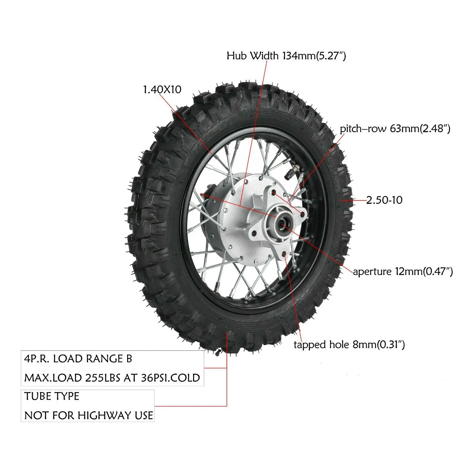 For Honda CRF50 XR50 10\