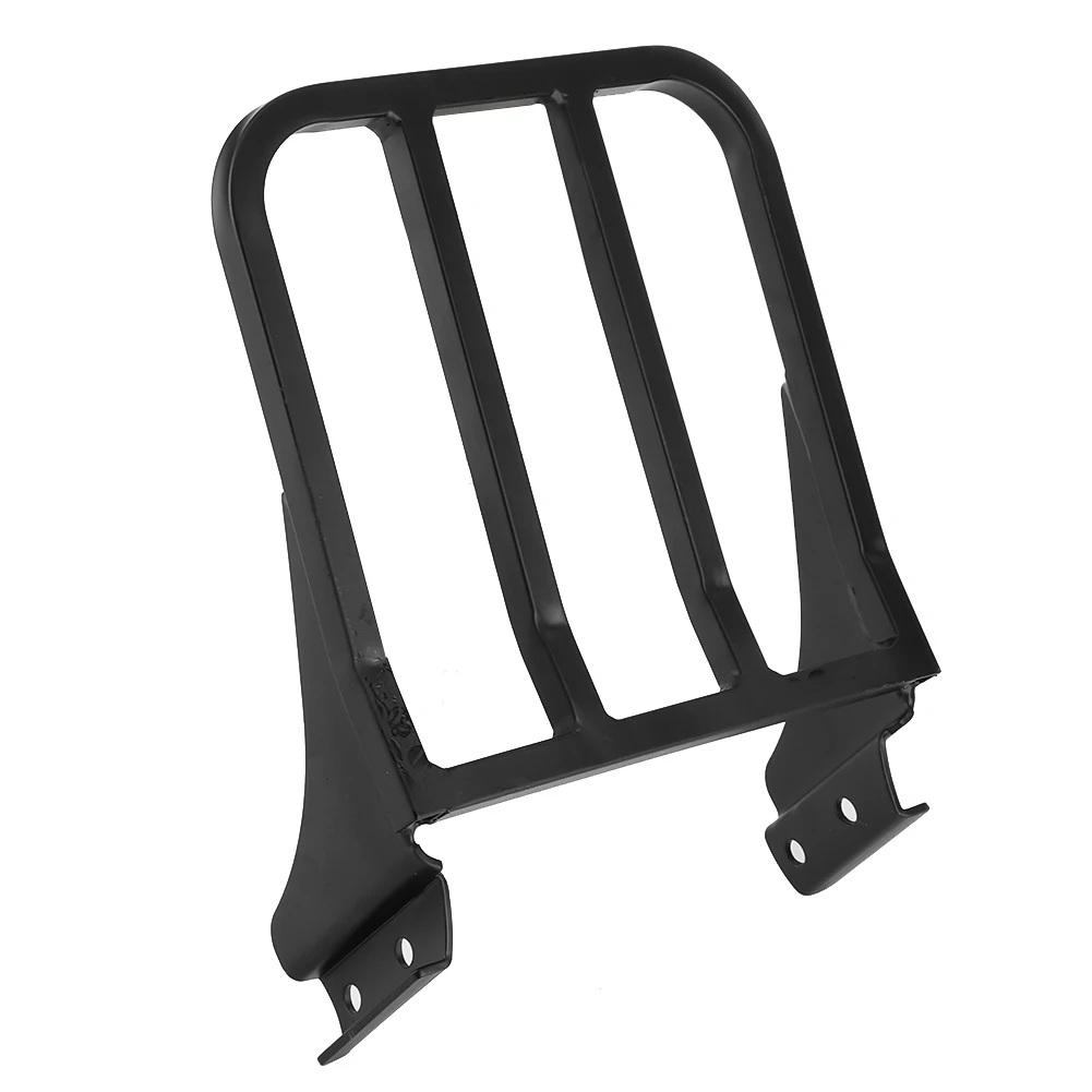 Motorcycle Sissy Bar Backrest Luggage Rack Rear Carrier Fit for XL/FLST/ FLSTC/FLSTSC