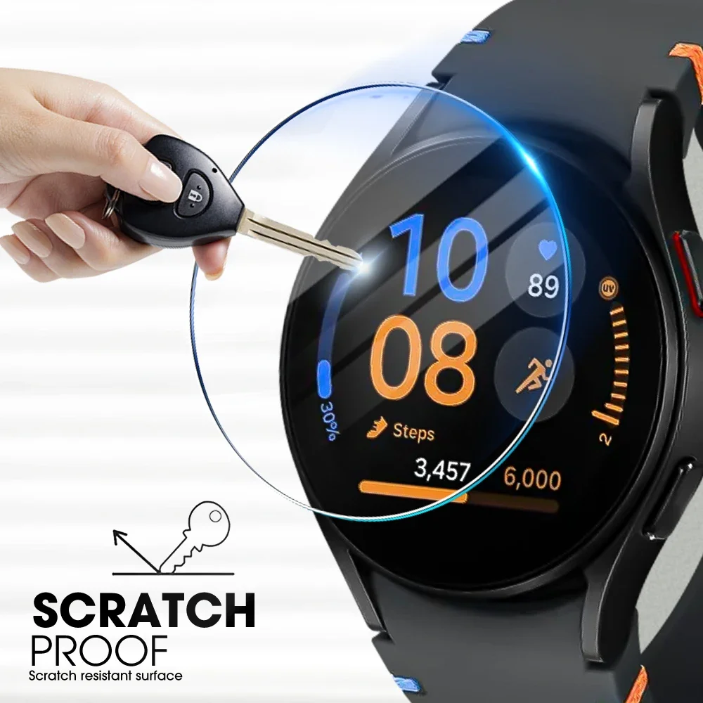 Tempered Glass for Samsung Galaxy Watch 7 40mm 44mm HD Screen Protector Anti-Scratch Film for Galaxy Watch FE Watch 7 Ultra 47mm