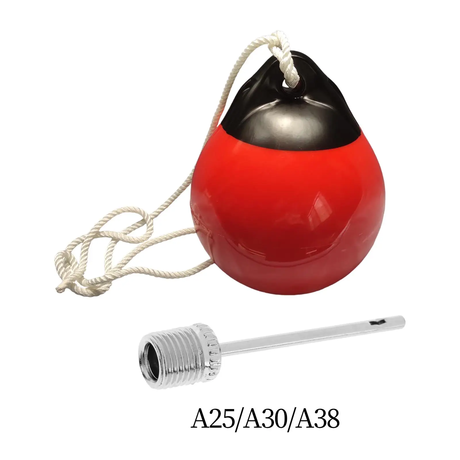 Boat Dock Ball Red Wear Resistance Shield Protection Round Anchor Buoy Marine Mooring Buoy for Floating Platform Sailboat