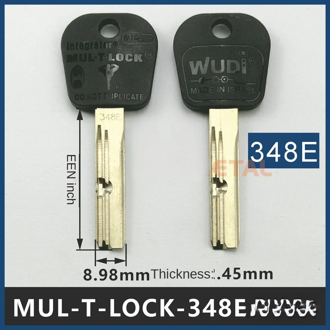 

MUL-T-LOCK Blank Key 348E Suspension bead key embryo Multi T Lock Locksmith Tools