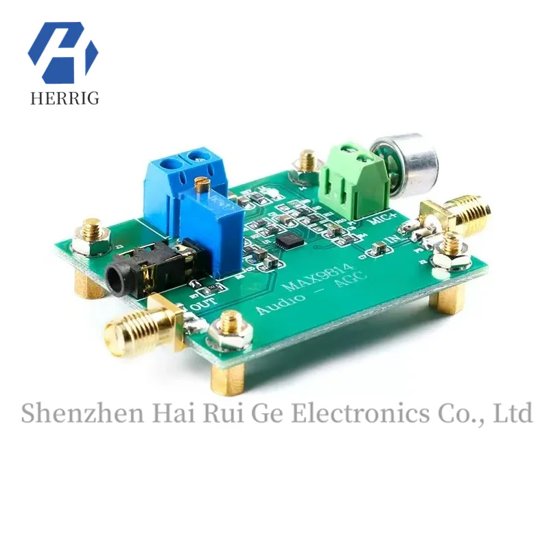 

MAX9814 audio AGC module, microphone amplifier module, MEMS sensor, pick-up unit, MIC microphone