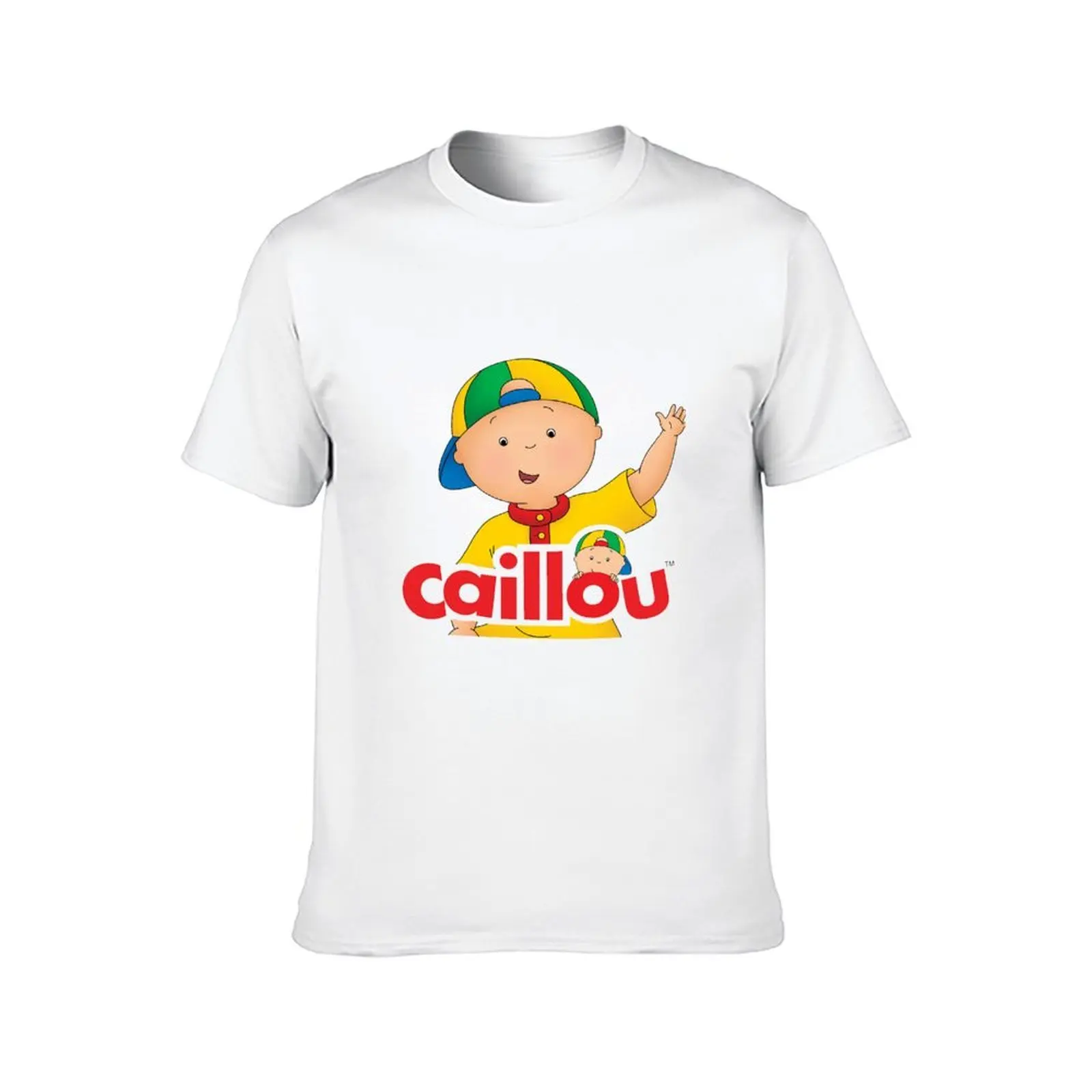 caillou, caillou and dog T-Shirt man t shirts for men casual g man t shirts for men T-Shirt