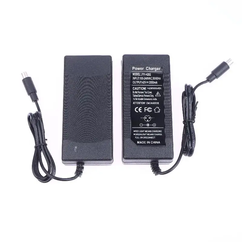 

42V 2A Electric Scooter Battery Adapter Replacement Lithium Battery Scooter Charger Power M365 Scooter Charger Accessories
