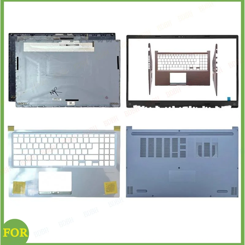 Convient pour Fearless 15 2022 12e génération X1502 X1502z M1502I, couvercle supérieur, déflecteur, support pour les paumes, coque inférieure, couvercle de charnière ABCD