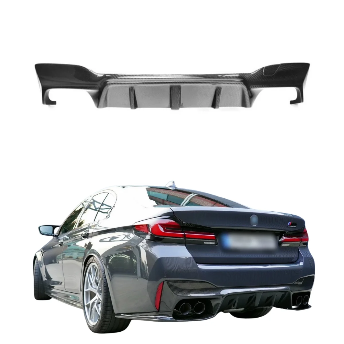 

Carbon Fiber 3D Style Rear Diffuser For G30 G38 Rear Bumper Diffuser F90 M5 Bodykit