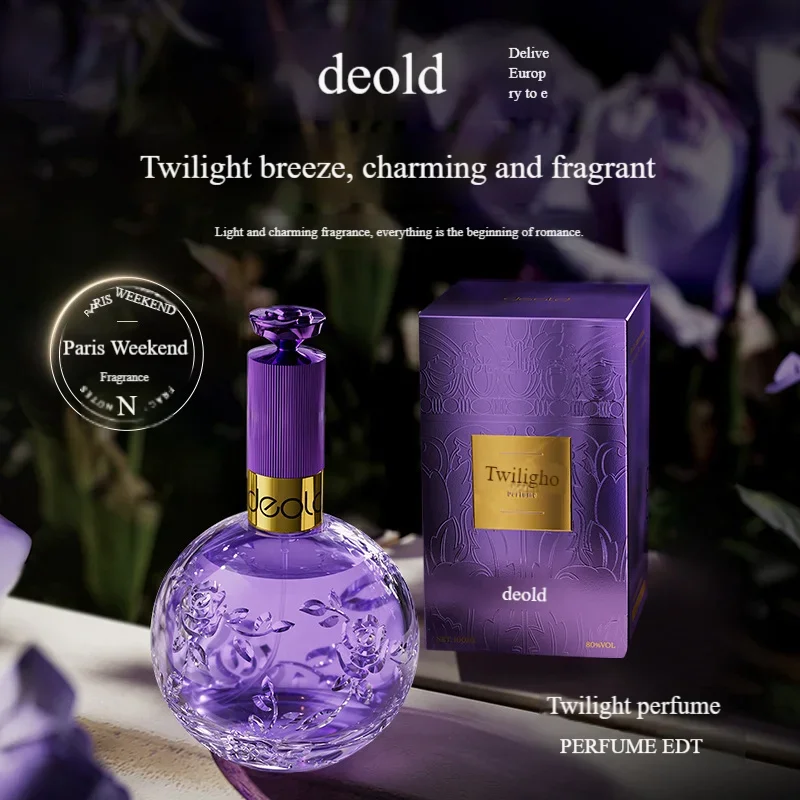 

100 ML Paris Weekend Woody Women's Scent Quality Rose Perfume with Floral Notes, Twilight City Perfume, Long-lasting Fragrance