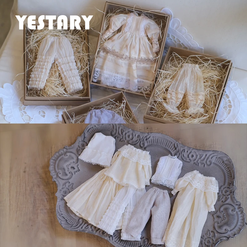 

YESTARY Blythe Clothing BJD Doll Accessories For Suits Trousers Jackets Tops DIY Fashion Clothes Toys For OB24 Doll Clothes Girl
