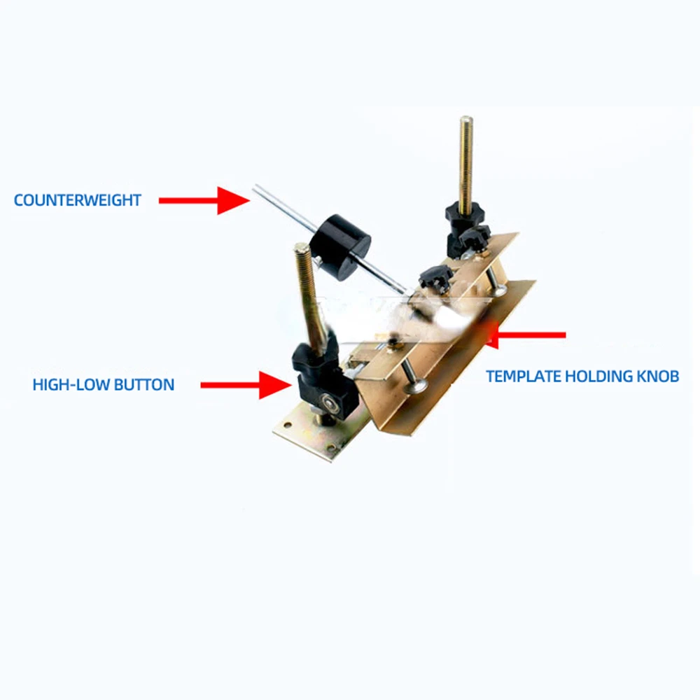 50cm Screen Printing Head Simple Screen Printing Machine Adjustable Height Screen Printing Head 3D