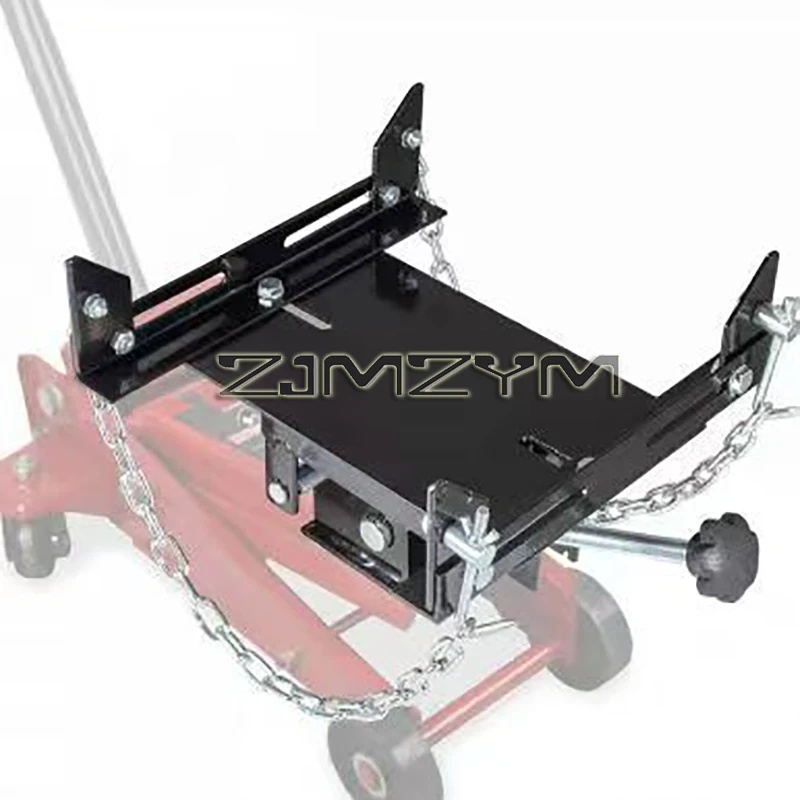 

Домкрат 3Т с утолщенным поддоном, низкопрофильный, для транспортировки крупногабаритных автомобилей, с кронштейном из стали для разборки коробки передач