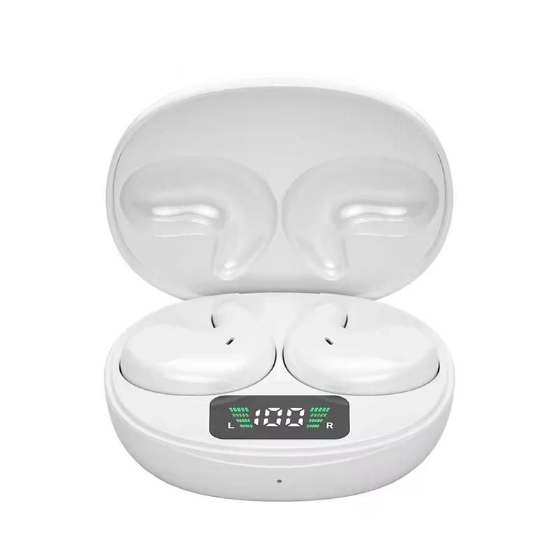 Audífonos Usoun para Dormir, Mini Audífonos Invisibles Inalámbricos Bluetooth 5.3, Batería de 58H, Ultrafinos y Cómodos, Micrófono HD