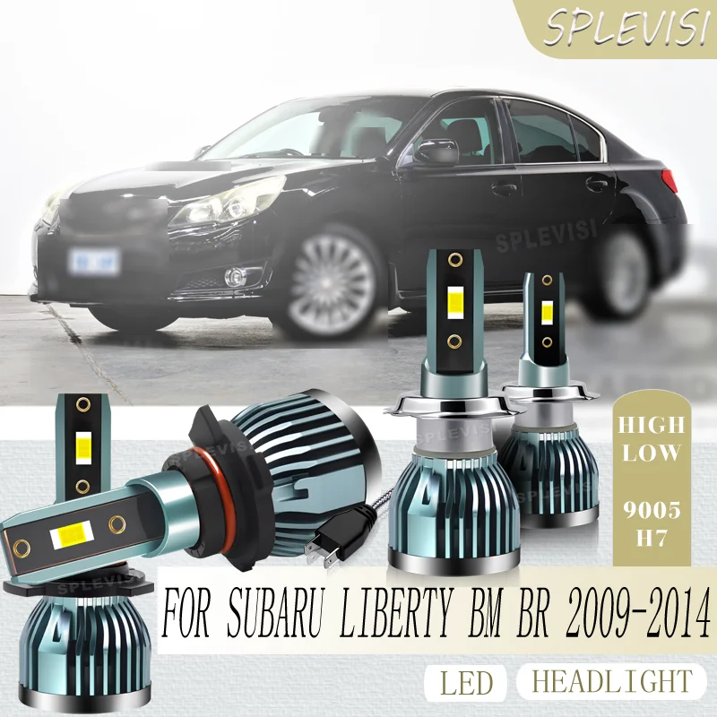 

Headlight high low beam LED Stable Lighting All-Weather Performance 12v For Subaru Liberty BM BR 2009 2010 2011 2012 2013 2014
