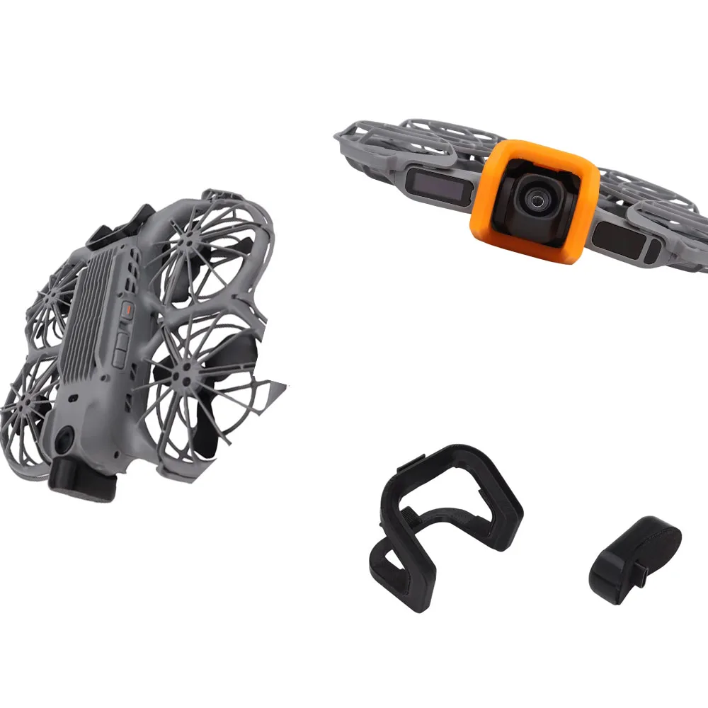 الطائرة بدون طيار طقم واقي المصد الأمامي والخلفي لـ DJI NEO 2 ملحقات كاميرا المصد المقاوم للصدمات والخدش باللون البرتقالي #1