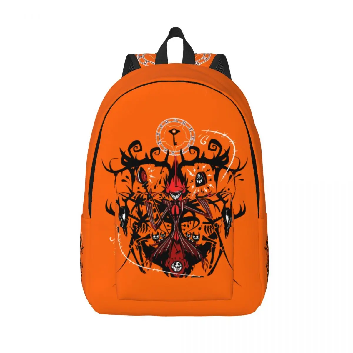 Schoolbag The Demon Alastor Multi Compartment H-Hazbin Hotel Office Workers Gift Casual Laptop Bag For School