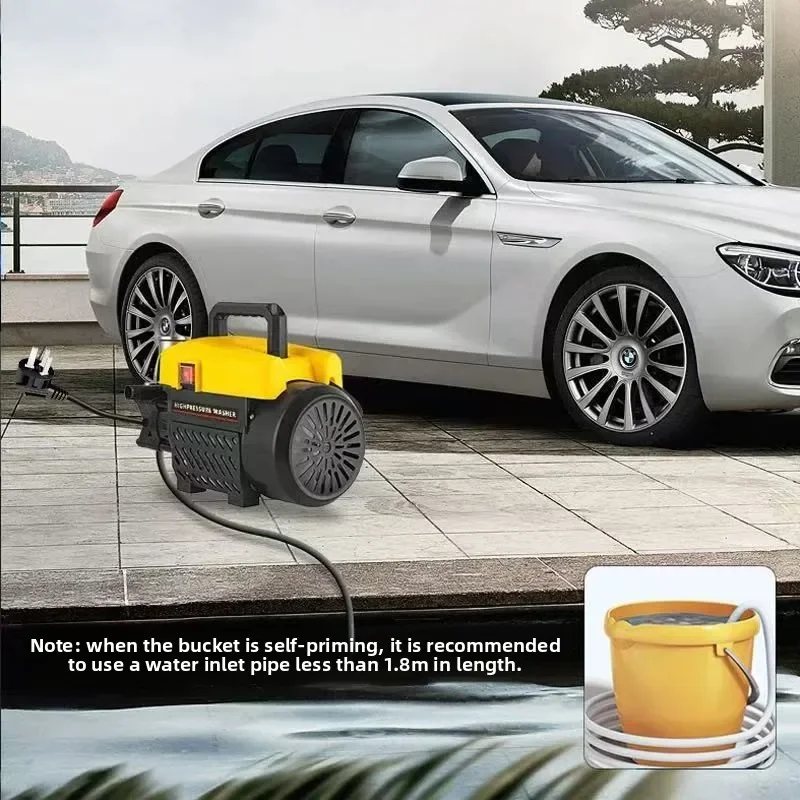 

2025 Автомойка высокого давления, бытовая 220 В, мощная автоматическая чистящая машина, автомойка, артефакт, водяной пистолет