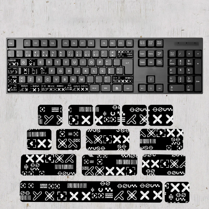 Antislip Mechanische Keyboards Keycap Sticker Voor Universele Keyboards Gamer Slijtvaste Pc Desktop Laptop Gaming Accessoires